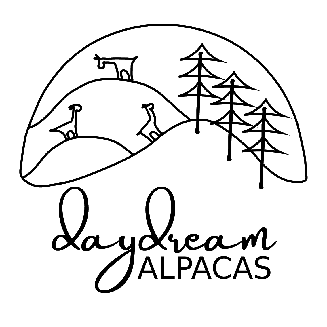Daydream Alpacas Logo